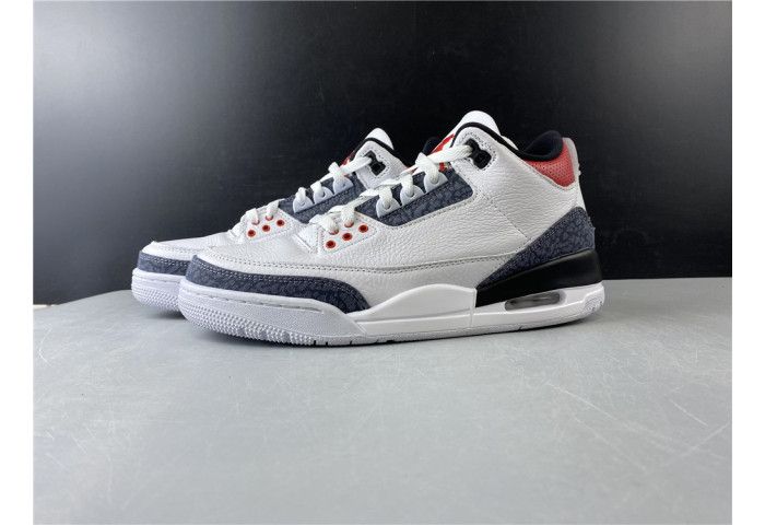 Jordan 3 Retro SE Fire Red Denim (2020) CZ6431-100