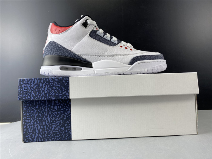 Jordan 3 Retro SE Fire Red Denim (2020) CZ6431-100