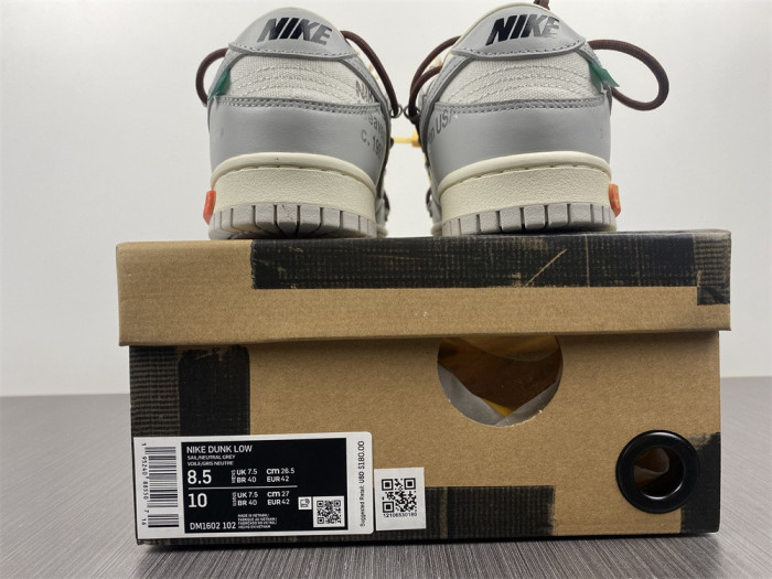 NIKE DUNK LOW OFF-WHITE