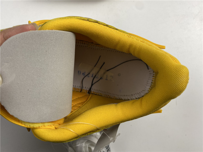 Nike Air Rubber Dunk Off-White University Gold CU6015-700