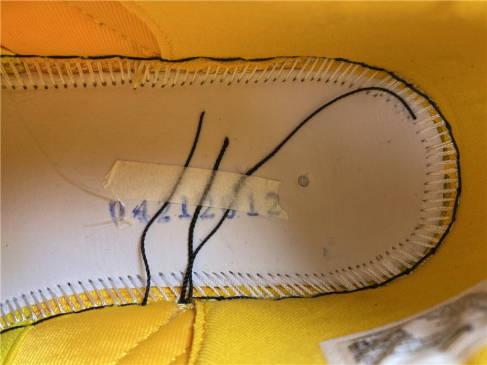 Nike Air Rubber Dunk Off-White University Gold CU6015-700