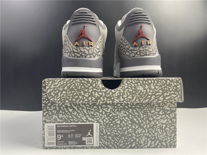 Jordan 3 Retro Cool Grey (2021) CT8532-012