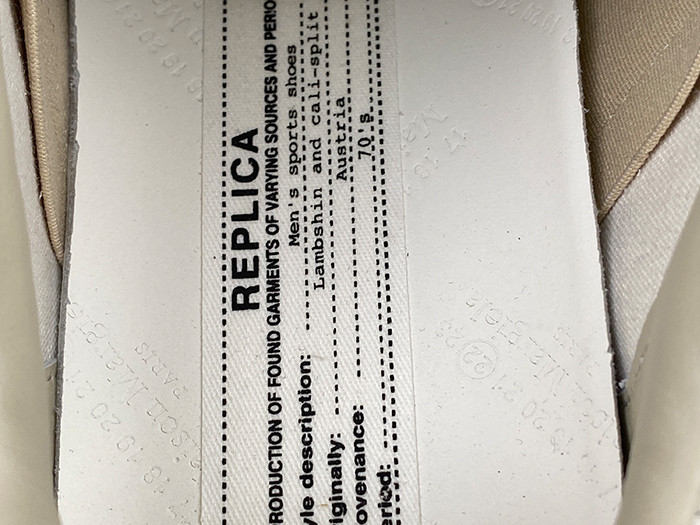 ma*s*n Ma*i*la calfskin sneakers