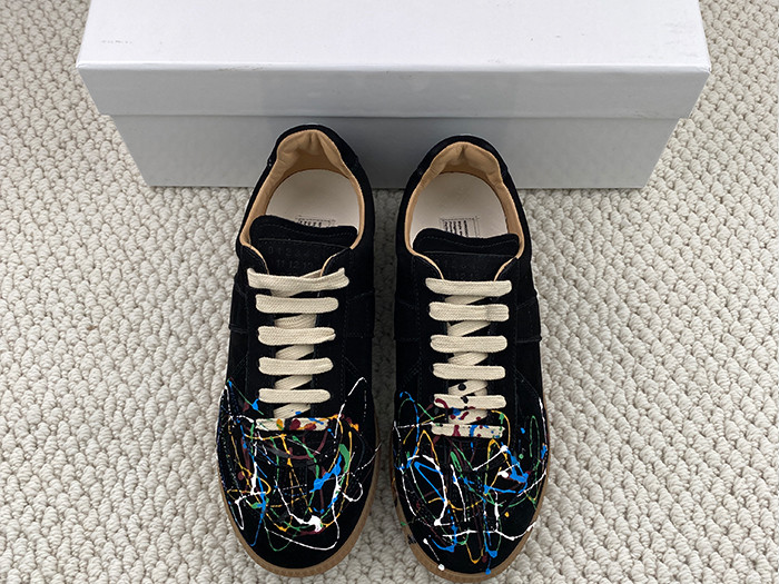 ma*s*n Ma*i*la calfskin sneakers