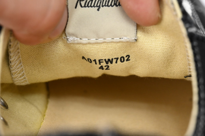 MIHARA YASUHIRO White Black SNEAKERS