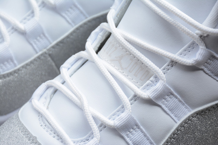 Jordan 11 Retro White Metallic Silver (W) AR0715-100
