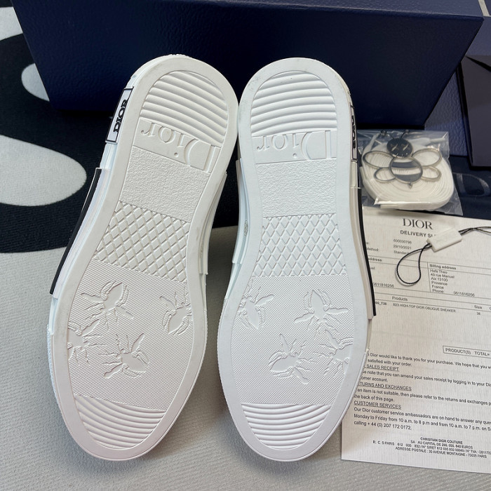 B23 OBLIQUE HIGH TOP SNEAKERS T00480H080