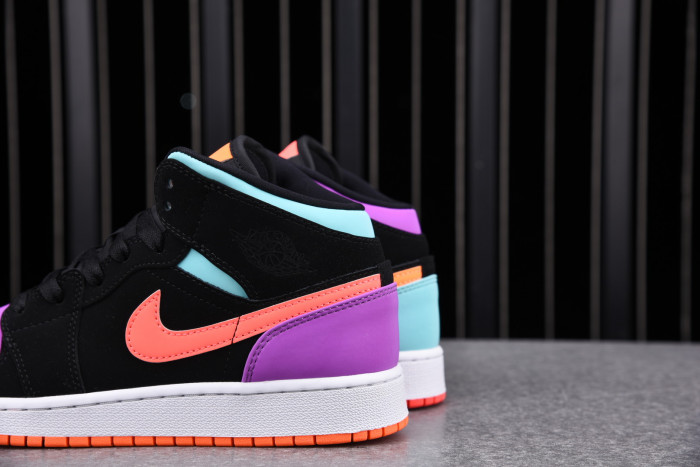 Jordan 1 Mid Multi-Color (GS) 554725 083