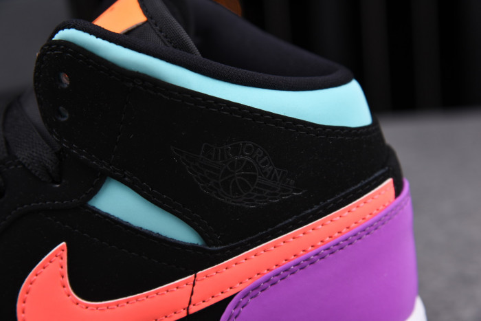 Jordan 1 Mid Multi-Color (GS) 554725 083