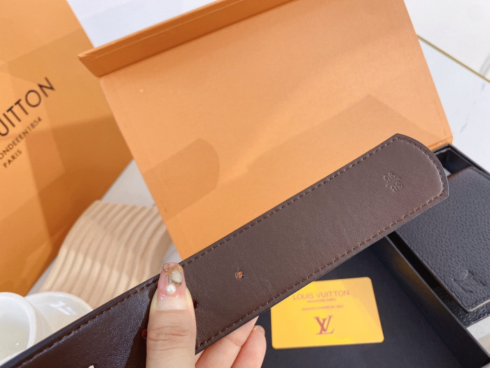 LV WALLET & BELT SET (3.8 CM)